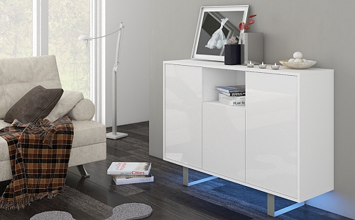 Biela komoda – záruka elegancie, ktorá očarí