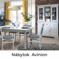 Nábytok Avinion vo vidieckom štýle