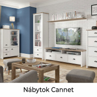 Biely vidiecky nábytok Cannet