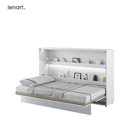 Sklápacia posteľ BED CONCEPT BC-05 | 120 x 200 cm biela
