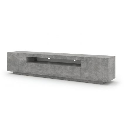 tv stolik aura 200 beton bez led osvetlenia