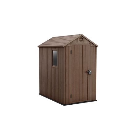prakticky zahradny domcek charles 4x6 hneda