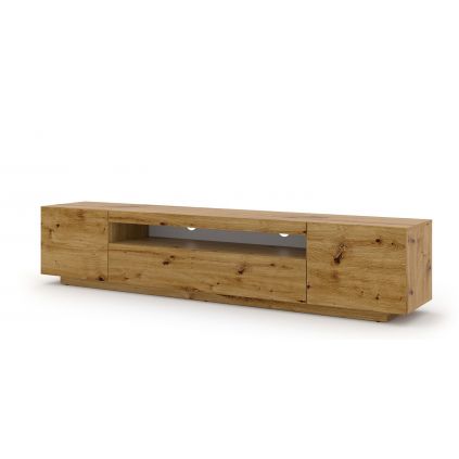 tv stolik aura 200 bez led osvetlenia dub artisan
