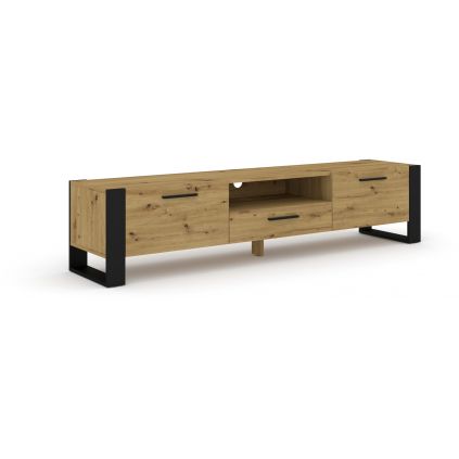 stylovy rtv stolik 200 dub artisan cierna