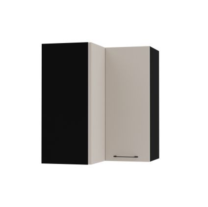 horná rohová skrinka BONN W12 60 BLACK CASHMERE