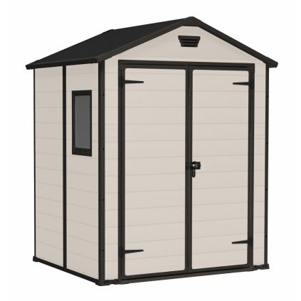 zahradny domcek 6x5 DD bezovy