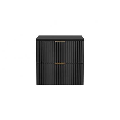 Kúpeľňový komplet ADEL Black D60 1 s doskou