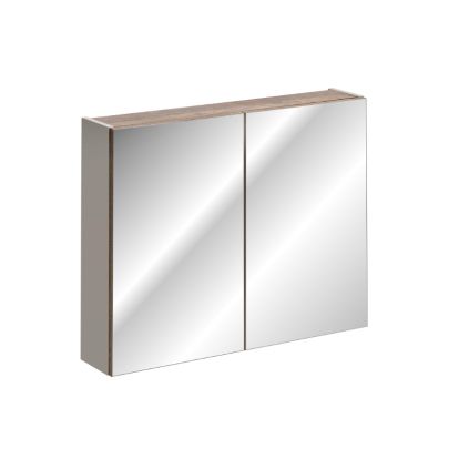 zrkadlová skrinka SANTA FE Taupe 84 80