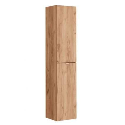 vysoká kúpeľňová skrinka capri oak 800 bočný pohľad