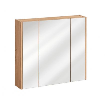 zrkadlová skrinka madera grey 841 šírka 80 cm