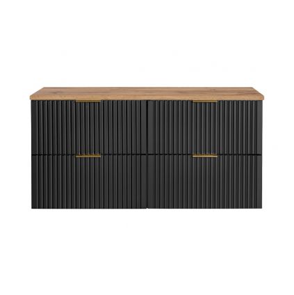 kupelnova skrinka s doskou adel black d120 2