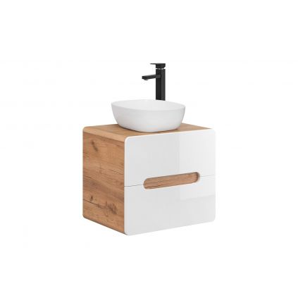 kupelnova skrinka s umyvadlom aruba white u80 3