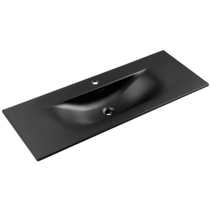 keramicke umyvadlo SKY1 120 cm cierny mat