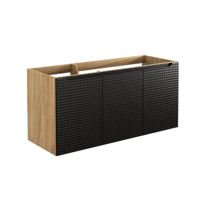 skrinka pod umyvadlo LUXOR Black 82 120 3d