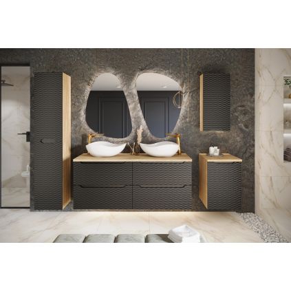 kupelnovy komplet OCEAN BLACK 160 1