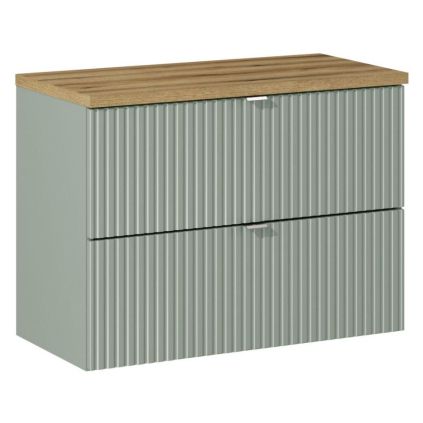 kupelnova skrinka s doskou line reed green d80 2