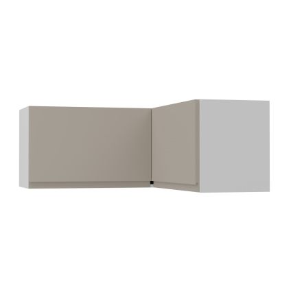horná rohová nadstavbová skrinka AVELLINO WHITE CASHMERE W14 90 36