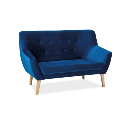 unikátna pohovka NORDIC 2 VELVET, v modrom prevedení