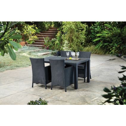 zahradny set BAILEY grafit