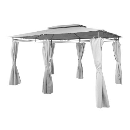Záhradný altánok GAZEBO | sivá