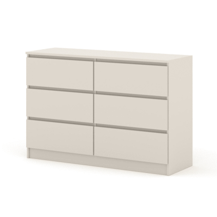 moderna komoda maja 6 zasuvkova cashmere