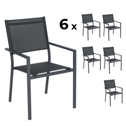 Záhradná stolička DITTE 6x