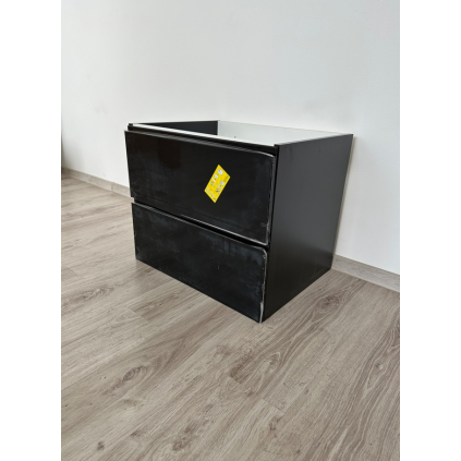 DELAY cierna skrinka 60cm moderna