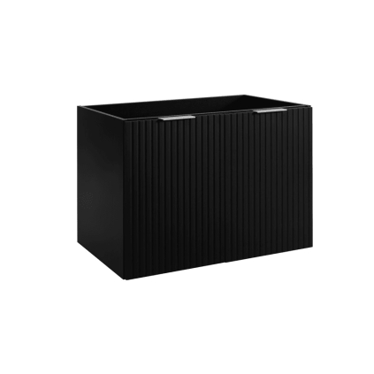 Skrinka pod umývadlo FLOW BLACK 802D | 80 cm v peknom dizajne