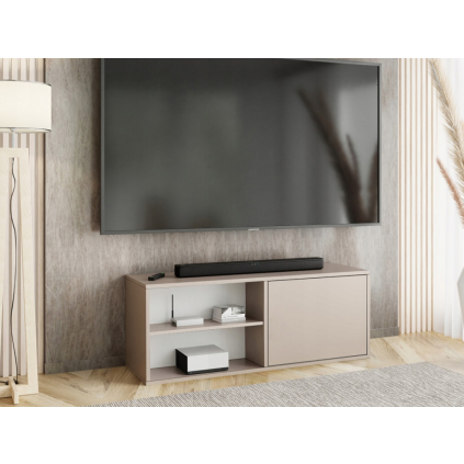 EDI 2 cashmere otvoreny tv stolik moderny