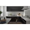 kuchyňa Essen čierny lesk korpus grey