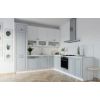 kuchyňa Emporium White Light grey stone korpus biely