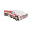detska postel fire truck červená