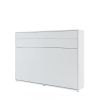 Sklápacia posteľ BED CONCEPT BC-04 | 140 x 200 cm biela