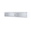 Otvorený nadstavec Lenart BED CONCEPT BC-15 pre sklápaciu posteľ BC-14 biely lesk