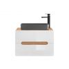 Keramické umývadlo UM-6275 | SLIM 2 sivé