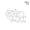 Archa Ar12 detailné rozmery