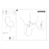 montážny návod ADRIEN VELVET