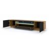 AURA rtv 200 Artisan CzarnyMat stojaca otwarta