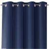 tieniaci zaves oxford eyelets navy 140x250cm kovove kruzky