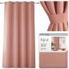 stylovy zaves oxford eyelets rose 140x250cm