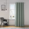 tieniaci zaves oxford eyelets steel 140x250cm na okne