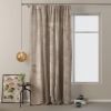 Záves velvet pleat béžový 140x270 1