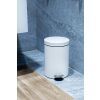 biely odpadkovy kos awd02031787 5L v kupelni
