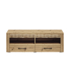 skvely TV stolík LEWIS 11, v dizajne dub artisan