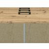 detail zasuvky zospodu pekného botníka EVION 02