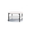 moderny konferencny stolik sigma b s polickou biely lesk