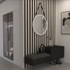 moderne zavesne zrkadlo grace 60 v bielej farbe wp60