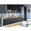 Kuchynská linka Florence lesk dvierka tmavosivé