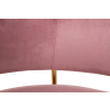 moderna barova stolicka delta ruzova detail material – kópia