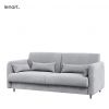 Sivá pohovka Lenart Bed Concept BC-19 do šírky 185 cm